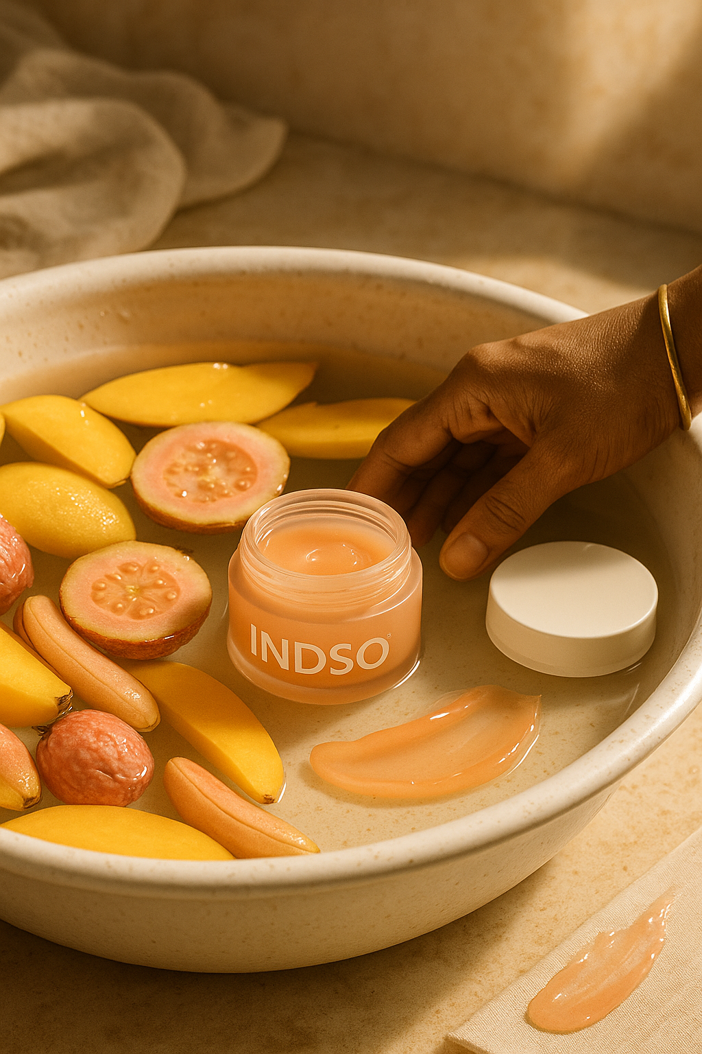 Tropical Mix Fruit Gel with Jojoba Oil & Salicylic Acid - INDSO
