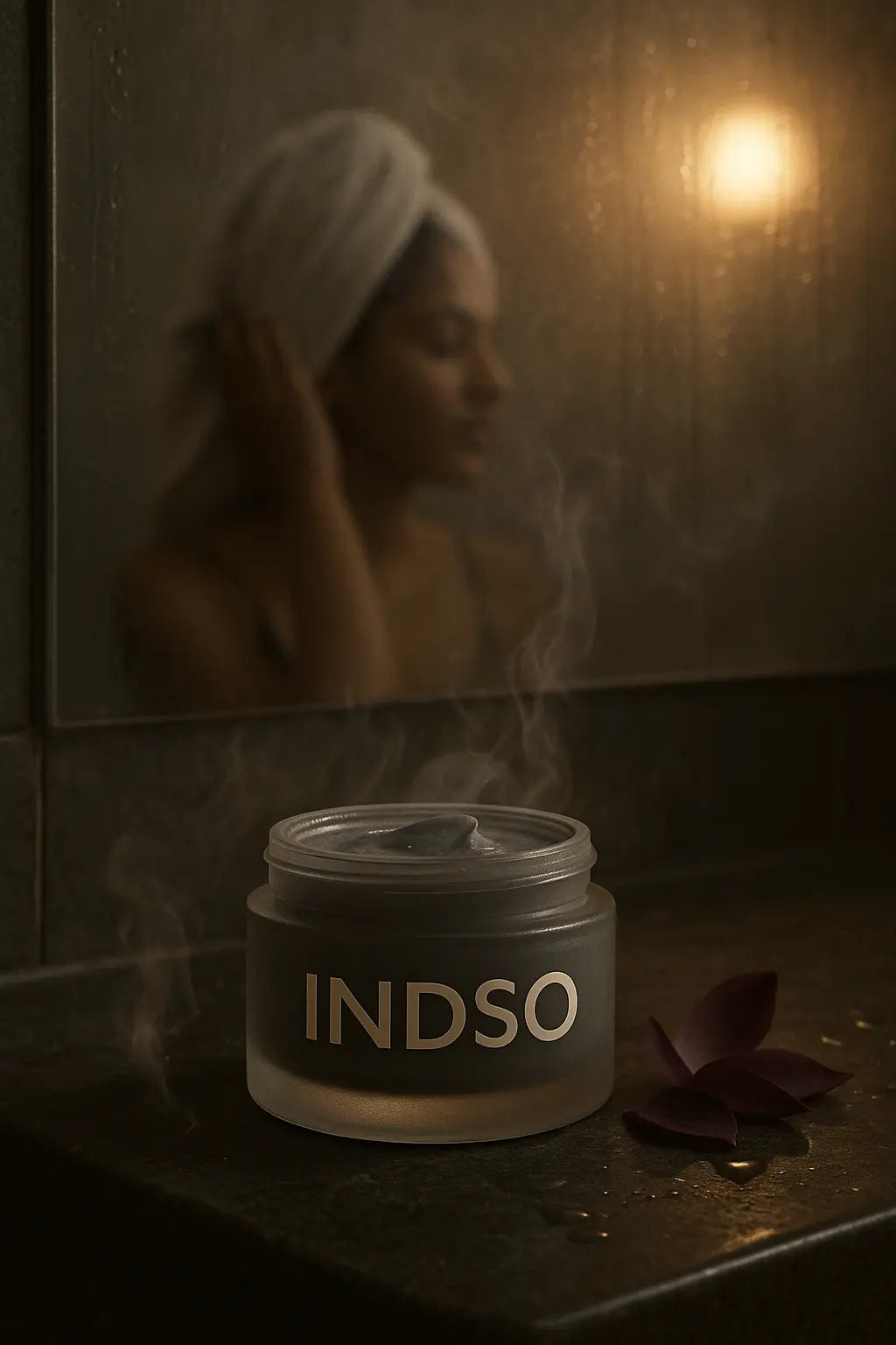 Black Lotus Night Gel with Retinol - INDSO