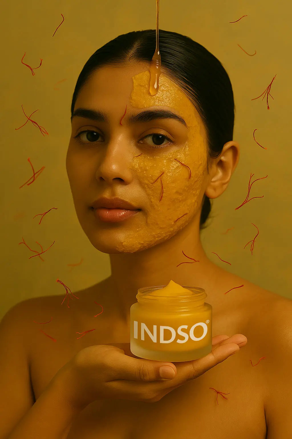 Turmeric Milk Gel with Saffron & Honey My Store