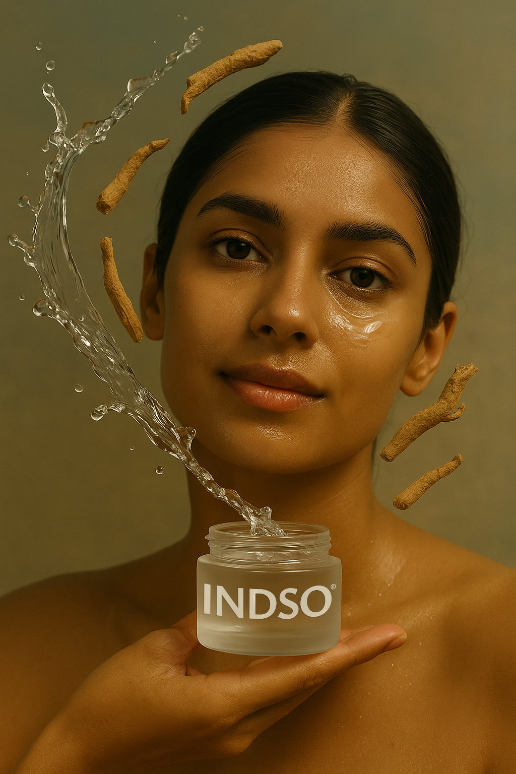 Ashwagandha Gel with Niacinamide & Hyaluronic Acid
