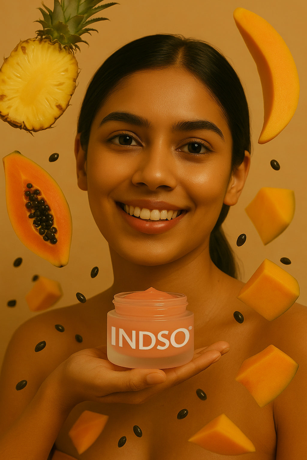 Tropical Mix Fruit Gel with Jojoba Oil & Salicylic Acid