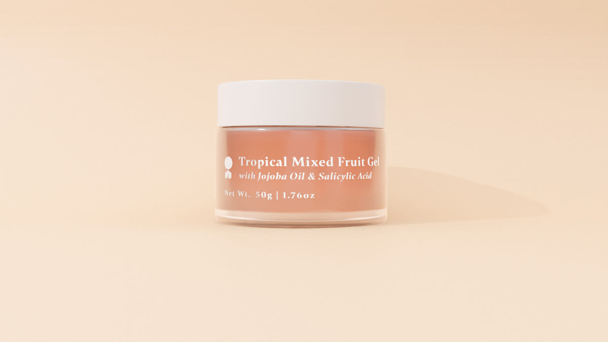 Tropical Mix Fruit Gel with Jojoba Oil & Salicylic Acid