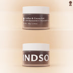 Coffee & Cocoa Gel with Niacinamide & Chamomile Extract
