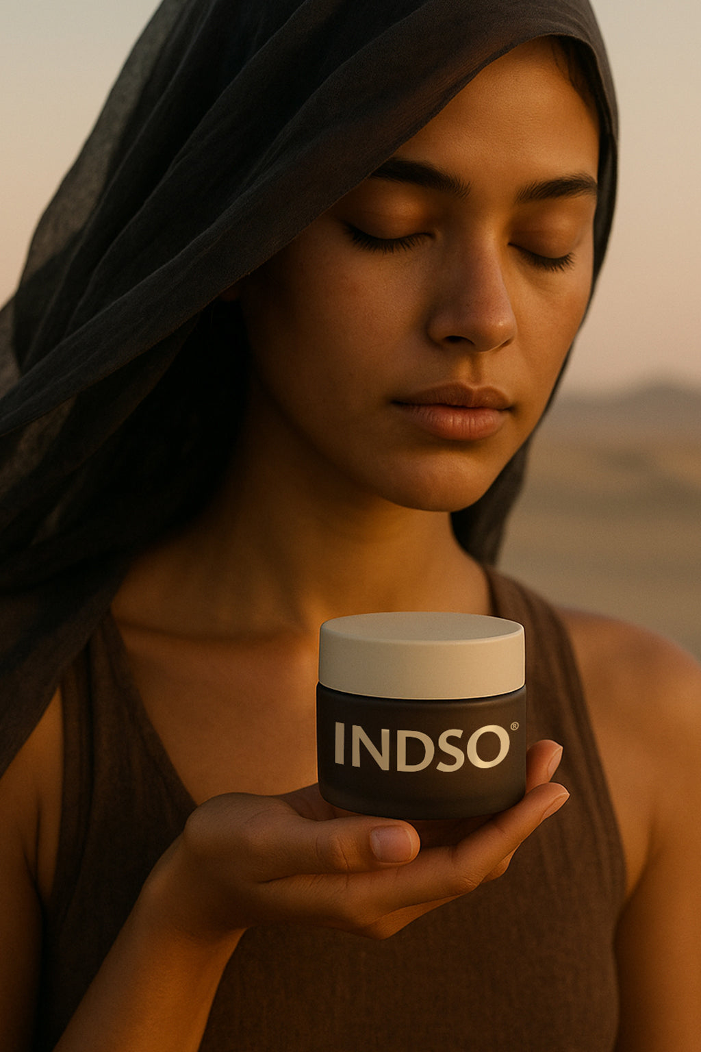 Coffee & Cocoa Gel with Niacinamide & Chamomile Extract