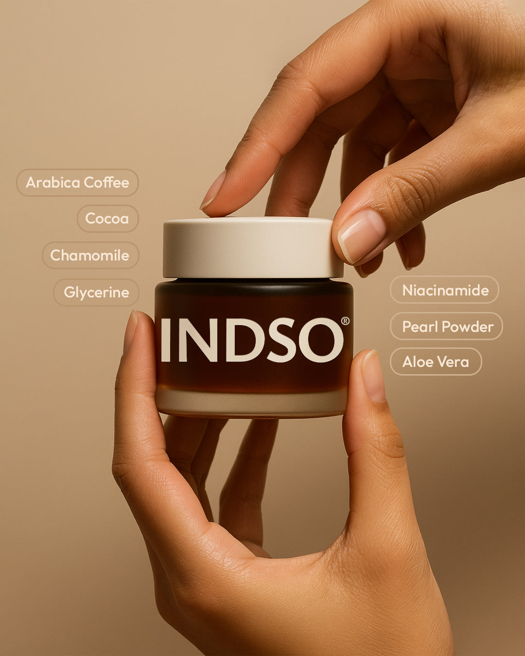 Coffee & Cocoa Gel with Niacinamide & Chamomile Extract My Store