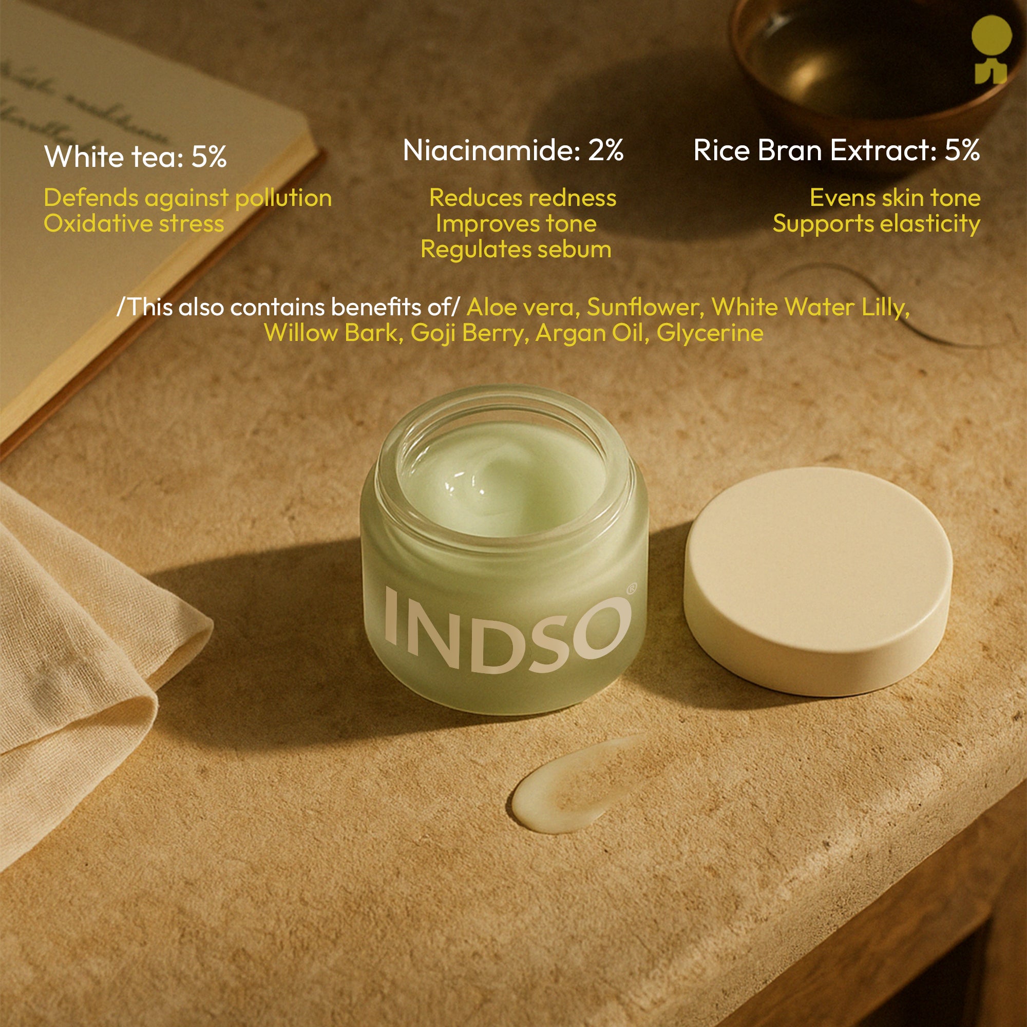 White Tea Gel with Goji Berry Extract