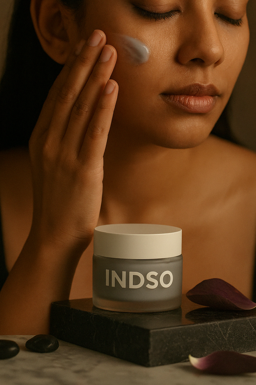 Black Lotus Night Gel with Retinol - INDSO