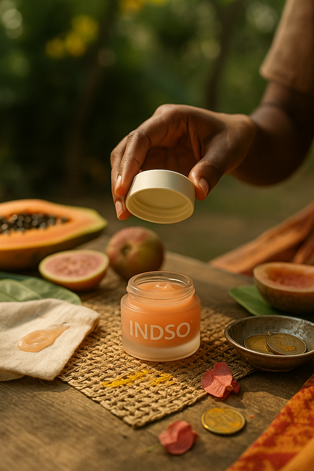 Tropical Mix Fruit Gel with Jojoba Oil & Salicylic Acid - INDSO