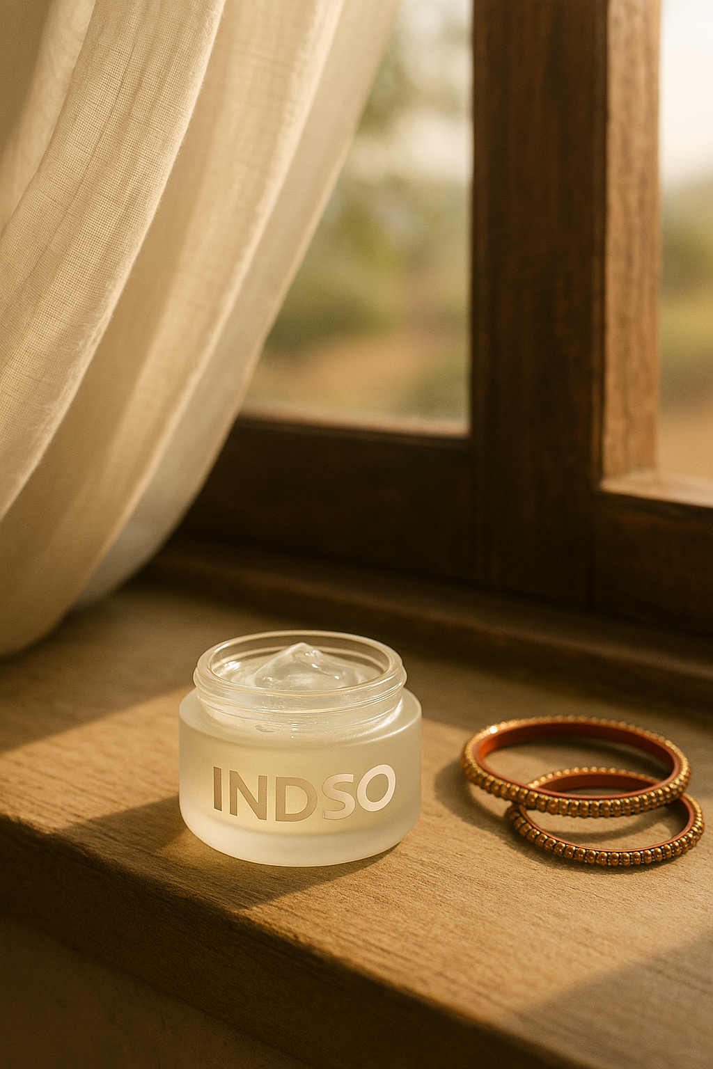 Ashwagandha Gel with Niacinamide & Hyaluronic Acid - INDSO