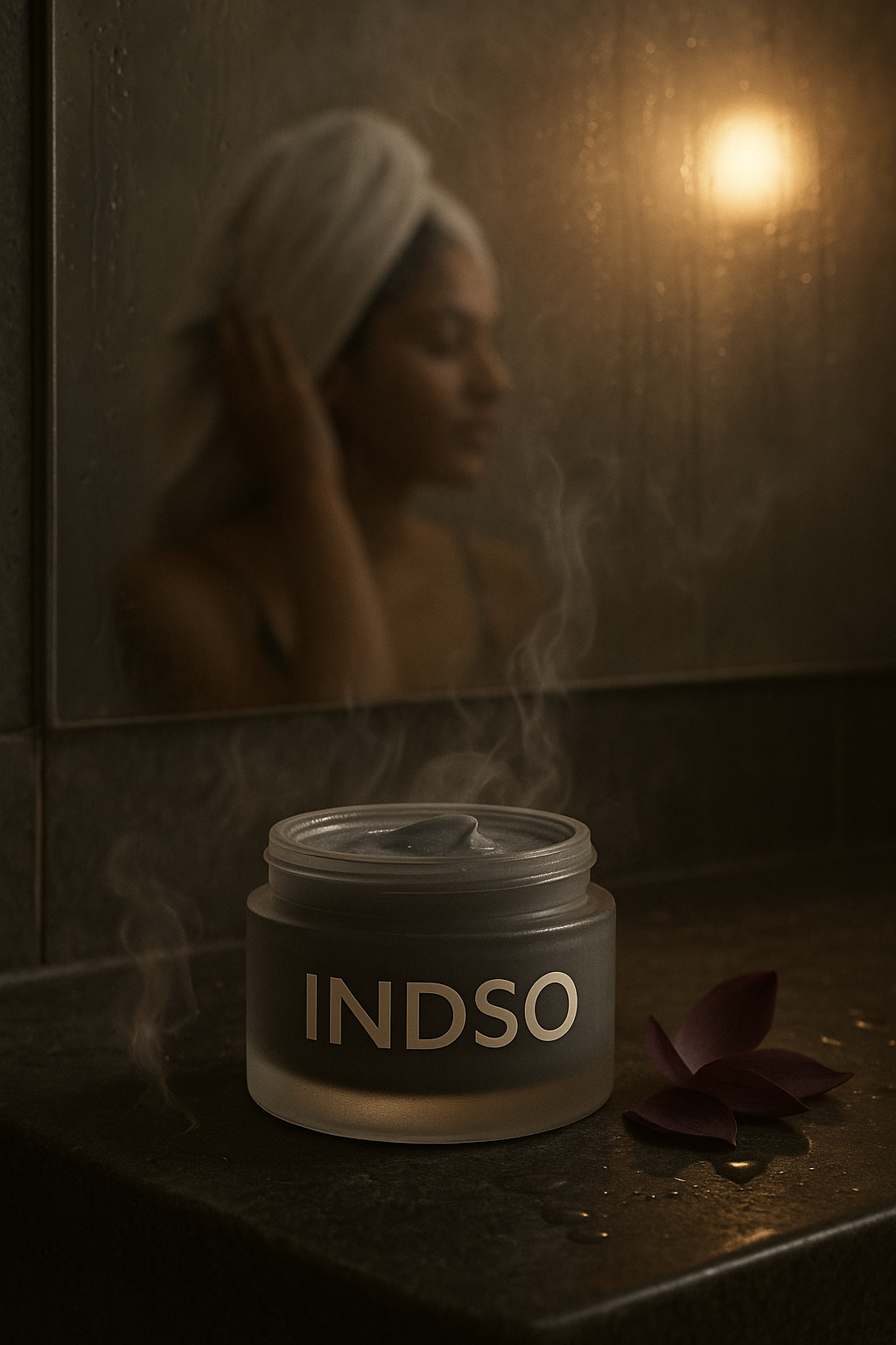 Black Lotus Night Gel with Retinol - INDSO