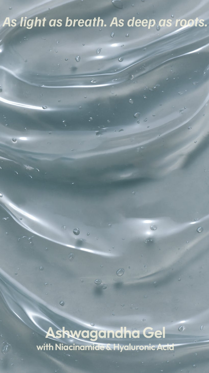 Ashwagandha Gel with Niacinamide & Hyaluronic Acid